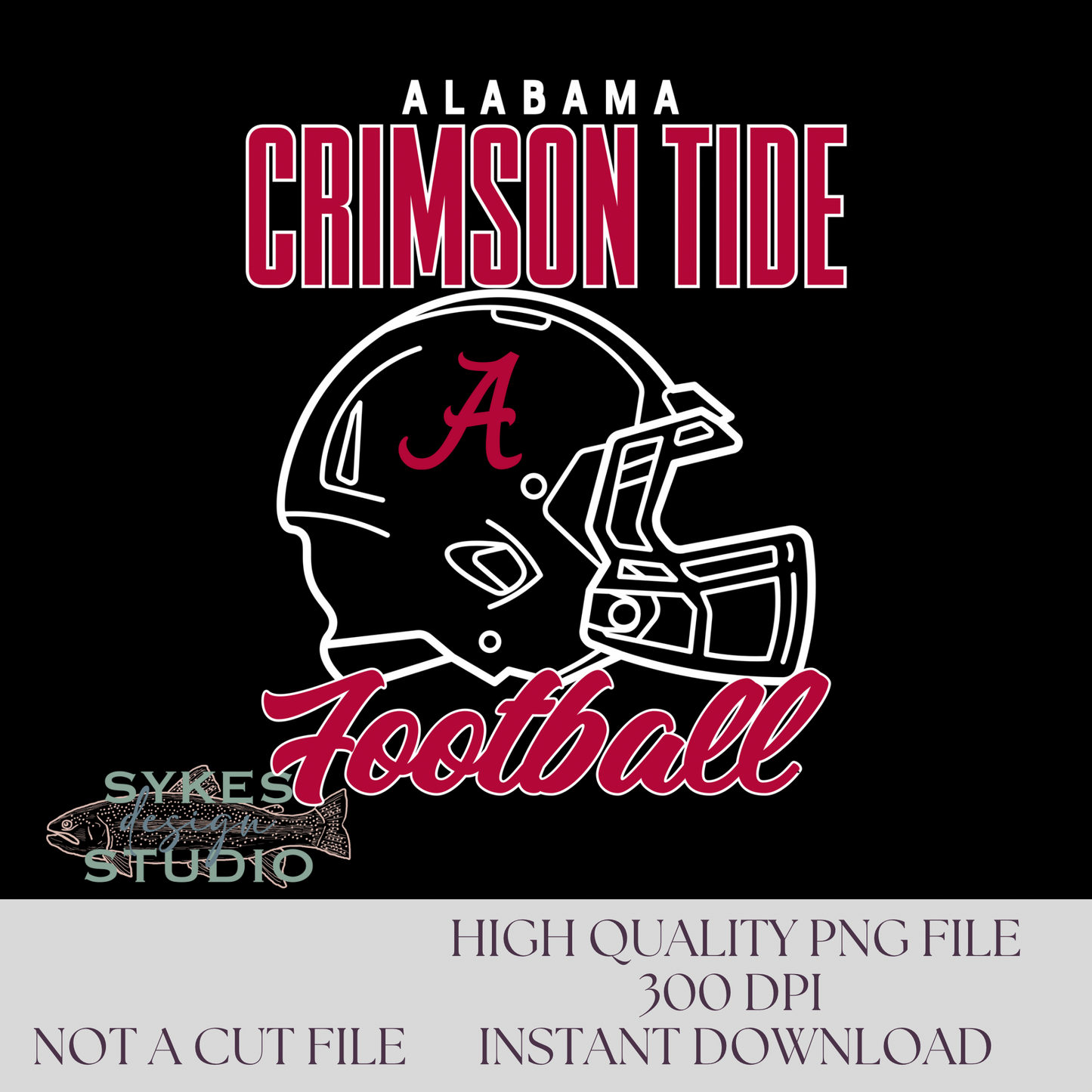 Alabama Football Helmet