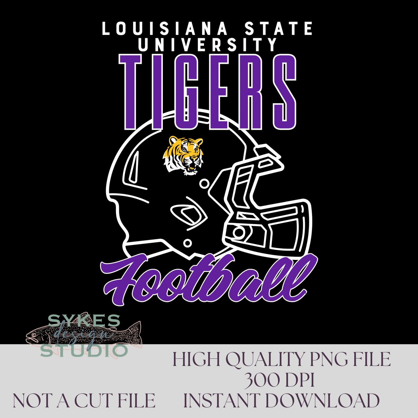 Louisiana State Football Helmet