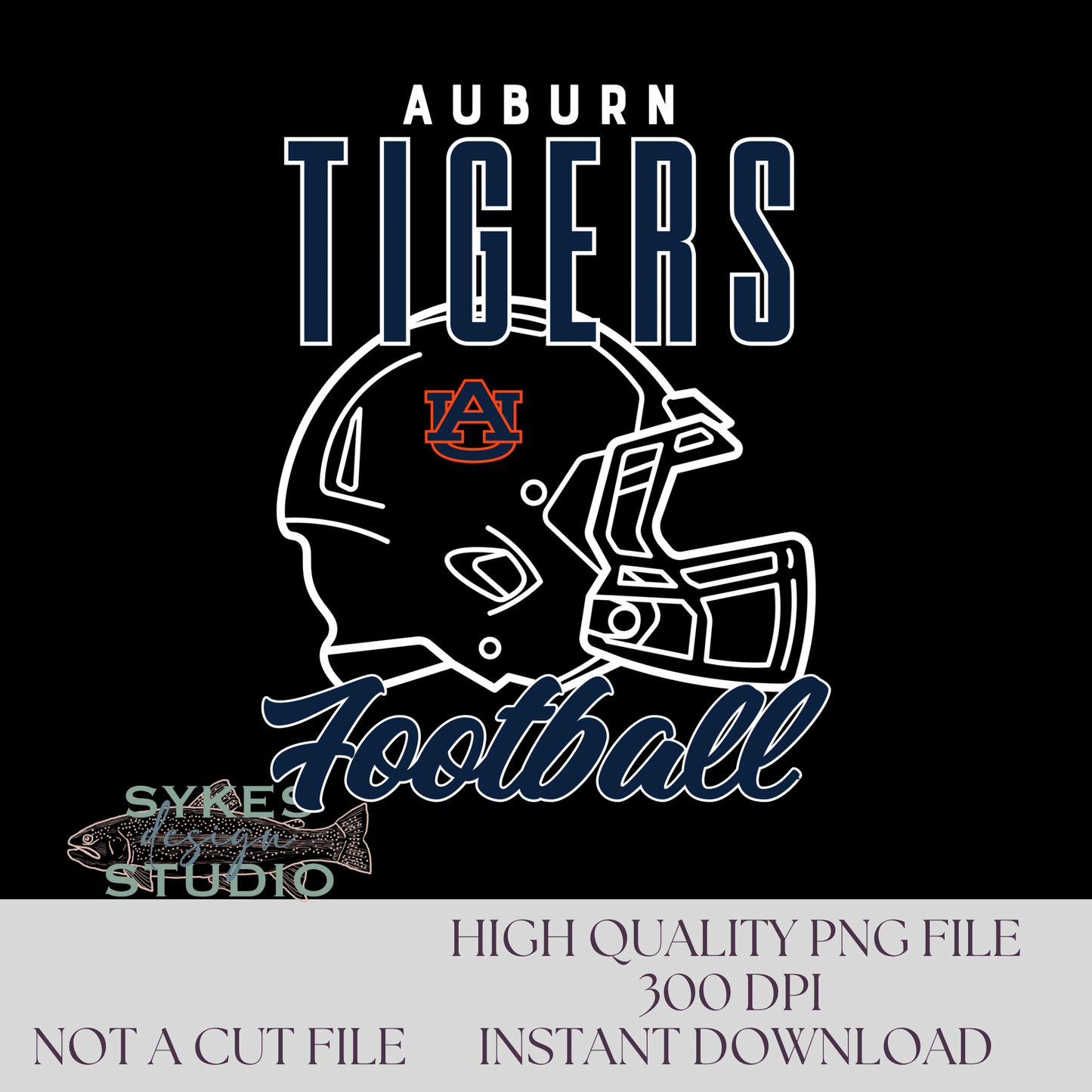 Auburn Football Helmet