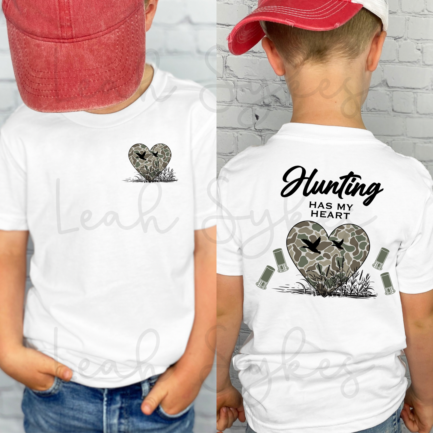 Hunting Has My Heart Camo PNG