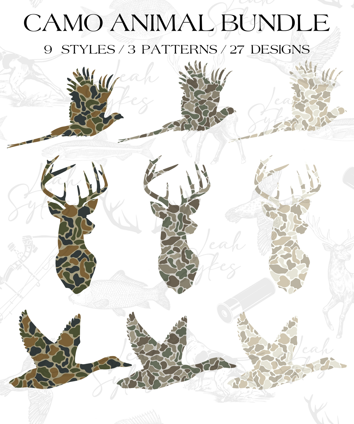 Camo Animal Bundle