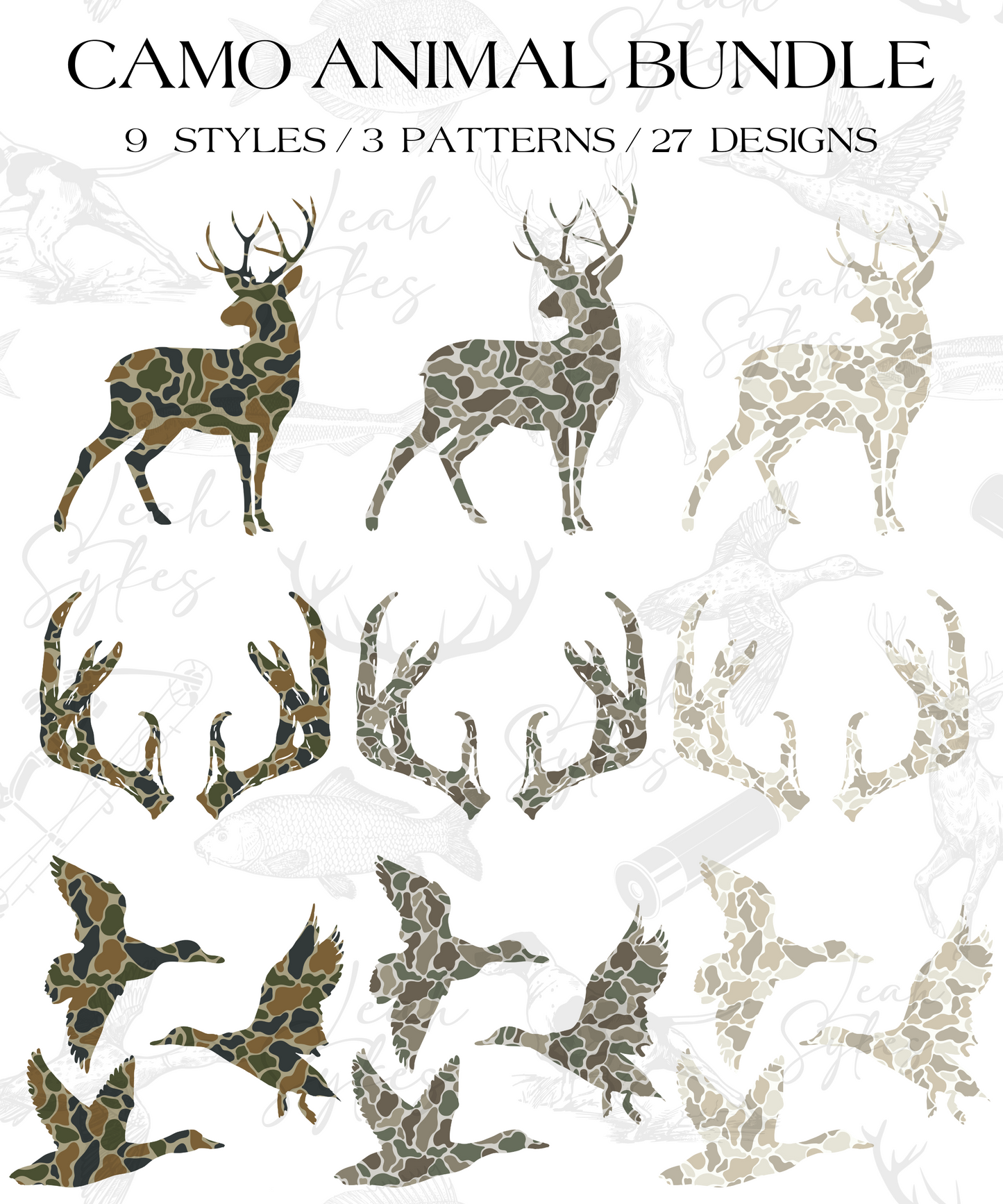 Camo Animal Bundle