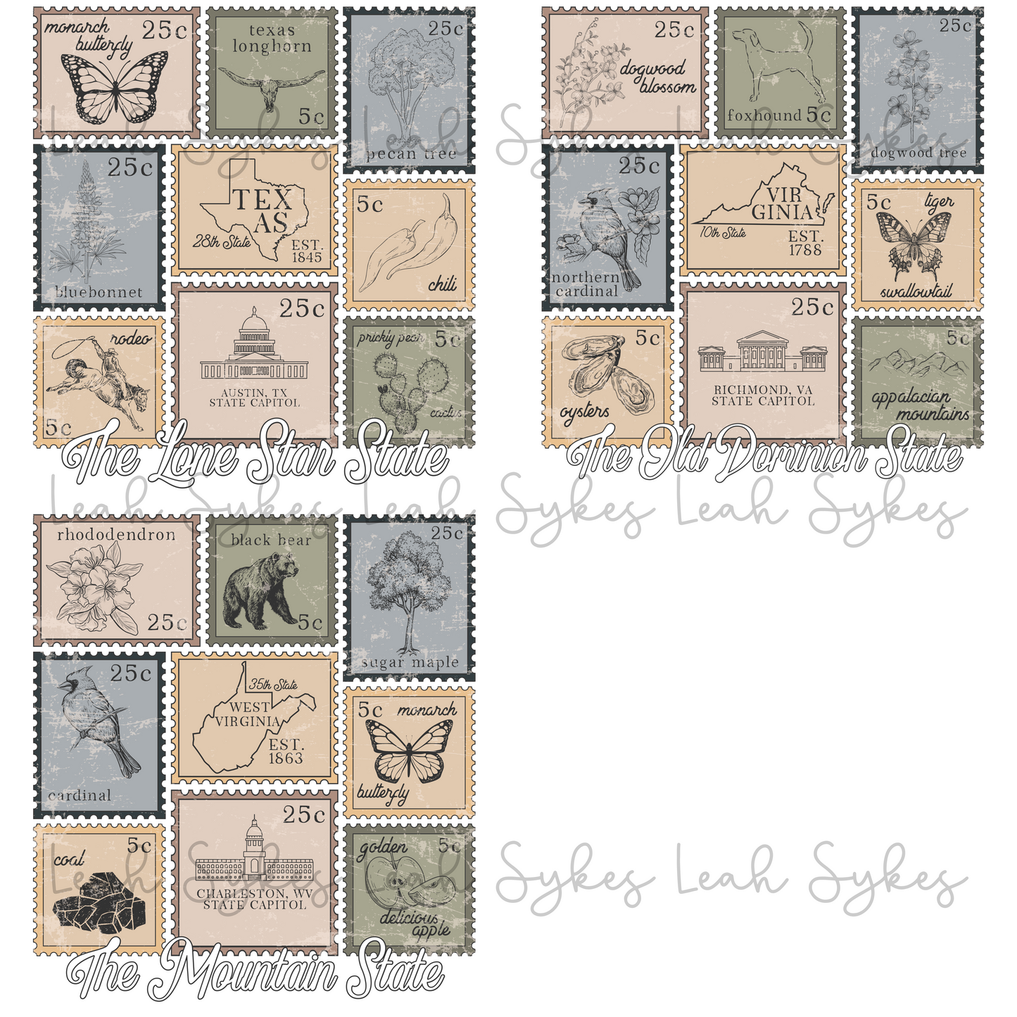 State Stamps Bundle