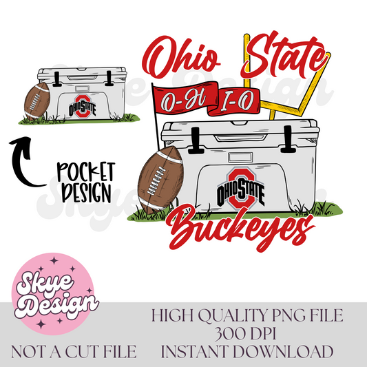 Ohio State Cooler