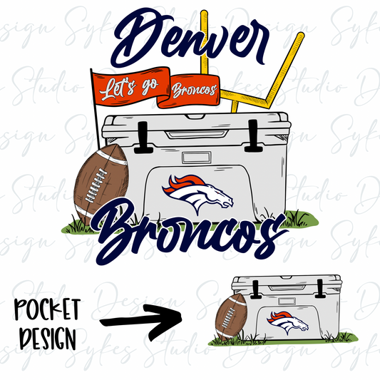 Broncos Cooler