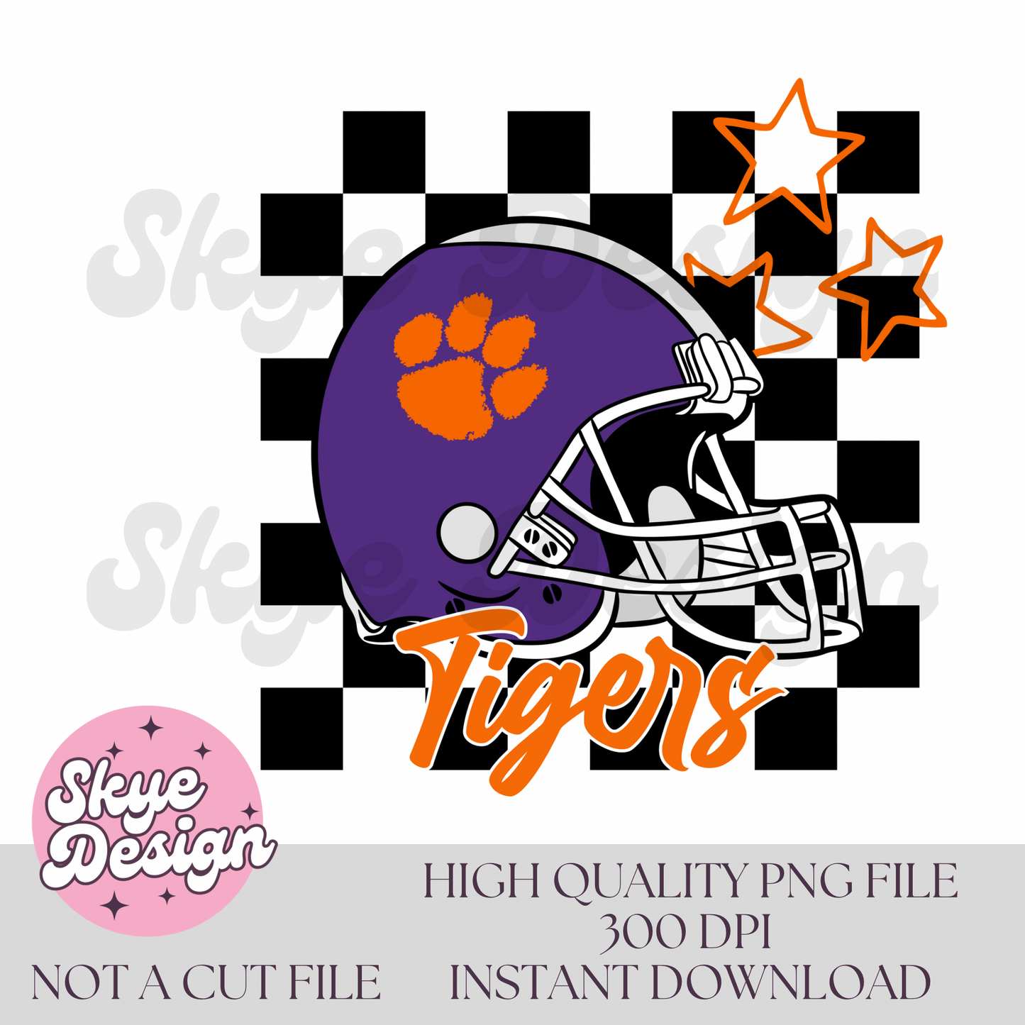 Clemson Helmet