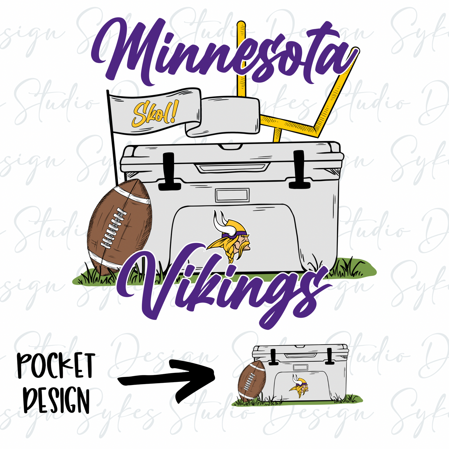 Vikings Cooler