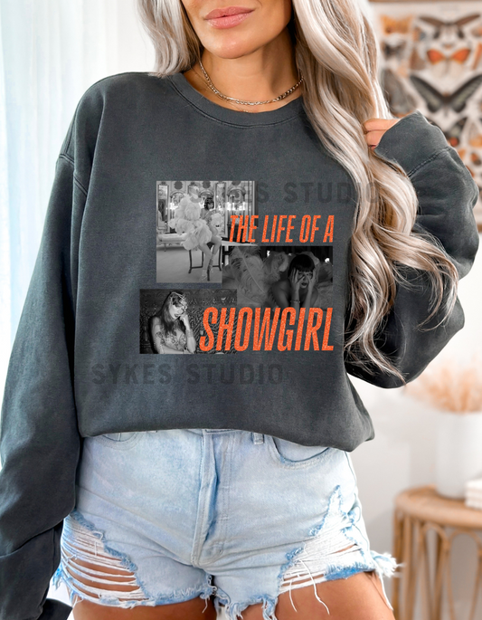 Black & White Showgirl Design