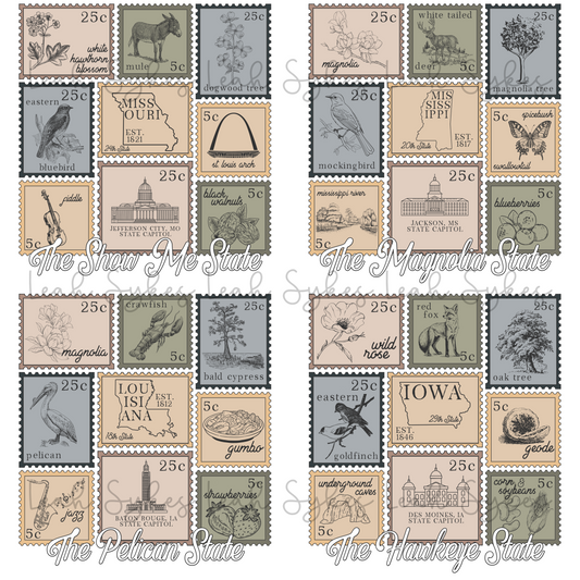 Mississippi State Stamps