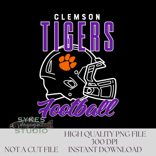 Clemson Football Helmet