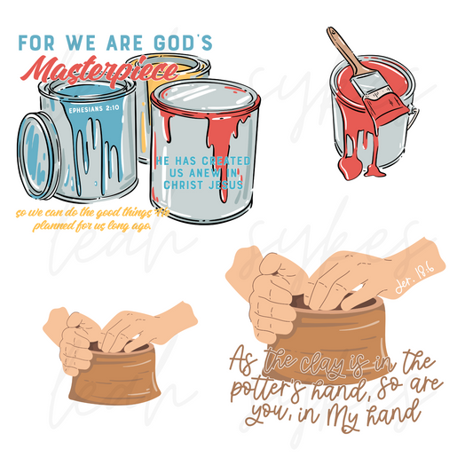 Potters hand png