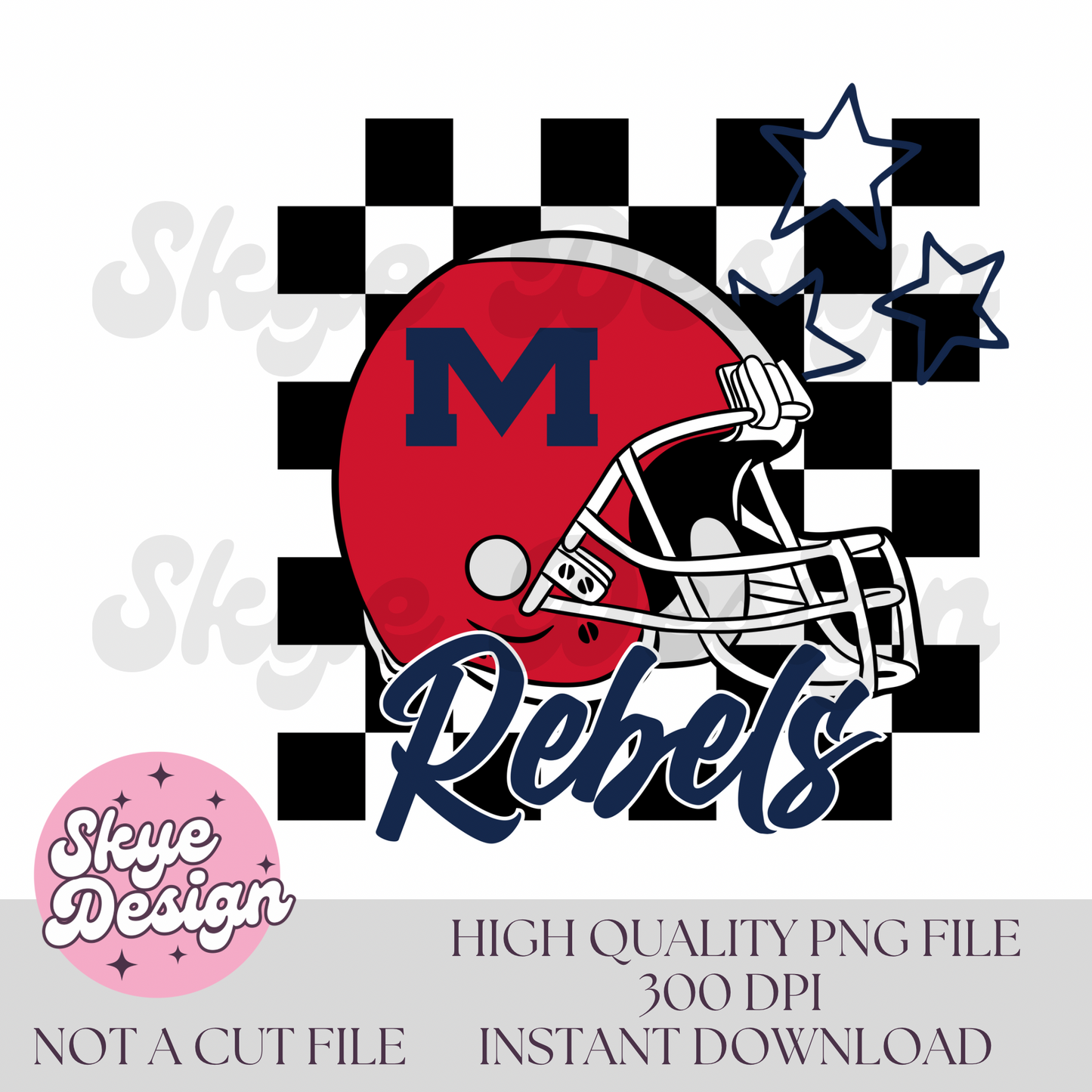 Ole Miss Helmet