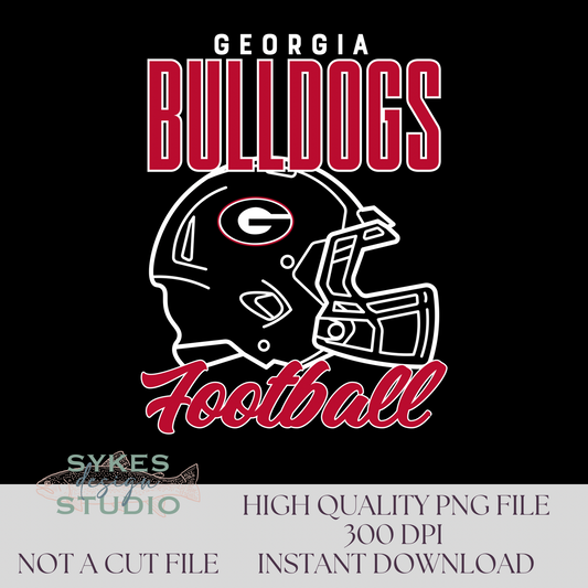 Georgia Football Helmet