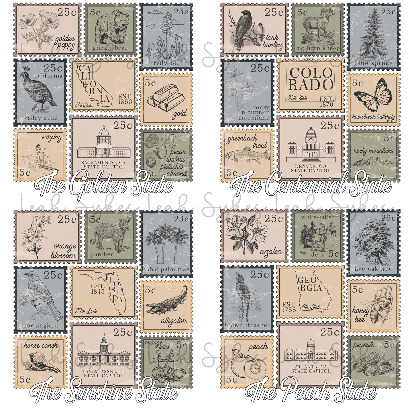 State Stamps Bundle