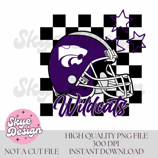 Kansas State Helmet