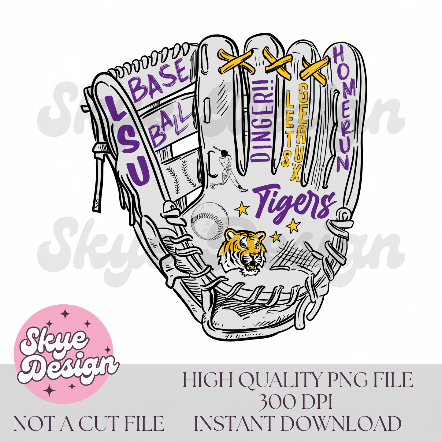 LSU Baseball Glove