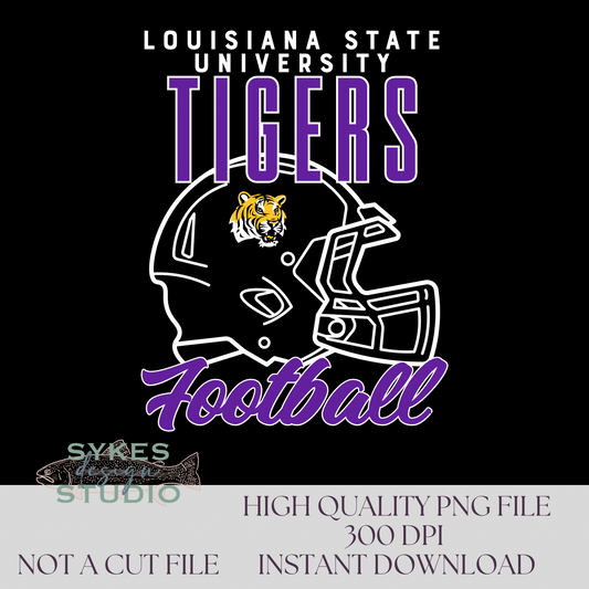 Louisiana State Football Helmet