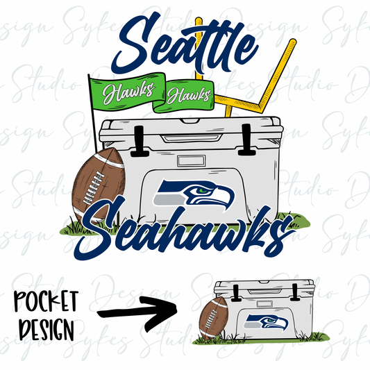 Seahawks Cooler