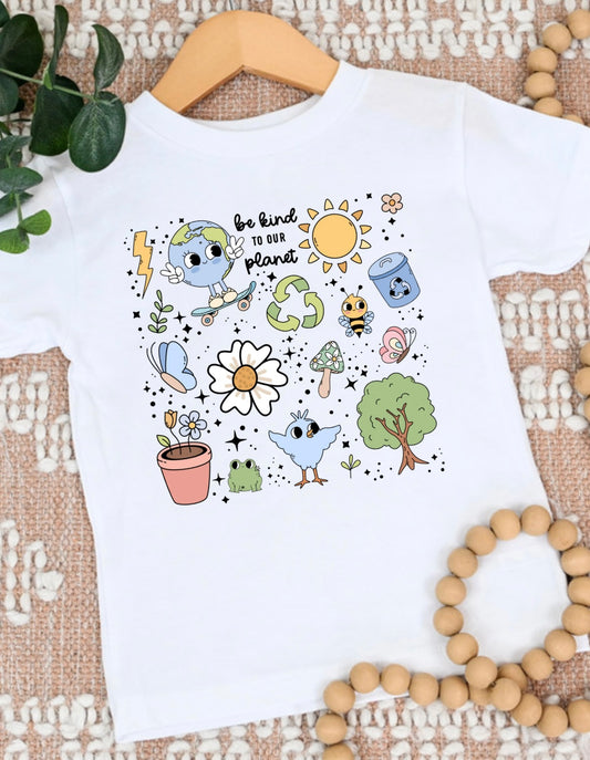 Be Kind To Our Planet KIDS Tee
