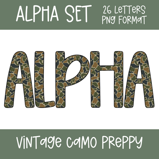 Vintage Camo Alpha