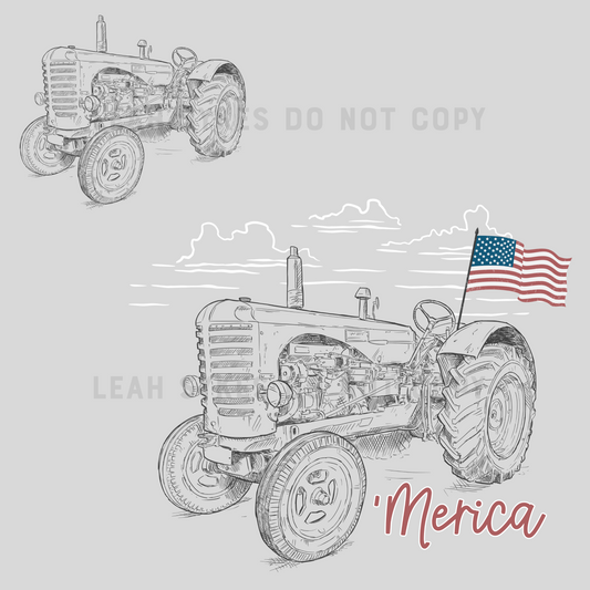 Merica tractor png