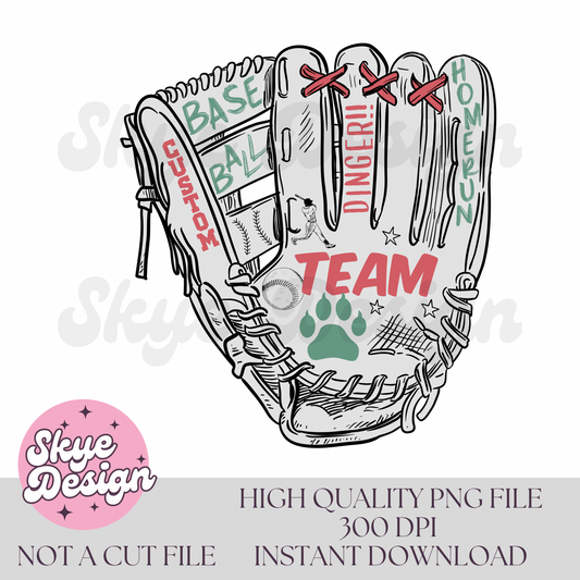 CUSTOM BASEBALL GLOVE